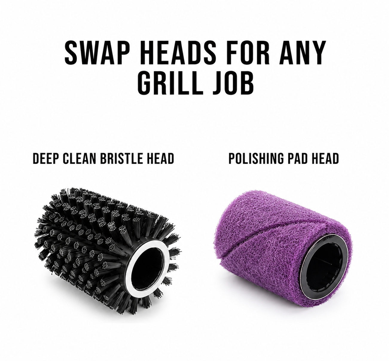 BBQ Brush Max ™ - Replacement Brush Heads
